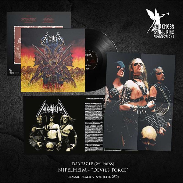 Nifelheim Devil's Force (black Vinyl 2nd Press) LP New 4068651002565
