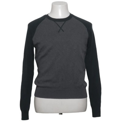 Neiman Marcus, Strickpullover, Größe: S, Grau/Grün, Kaschmir, Einfarbig #Ep3