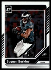 SAQUON BARKLEY 2024 DONRUSS OPTIC PHILADELPHIA EAGLES #159