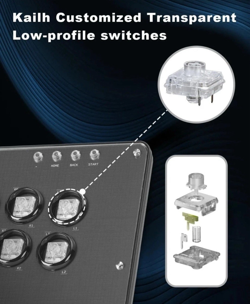 COSMOX Gaming HautePad U Series U16 Black Leverless Controller
