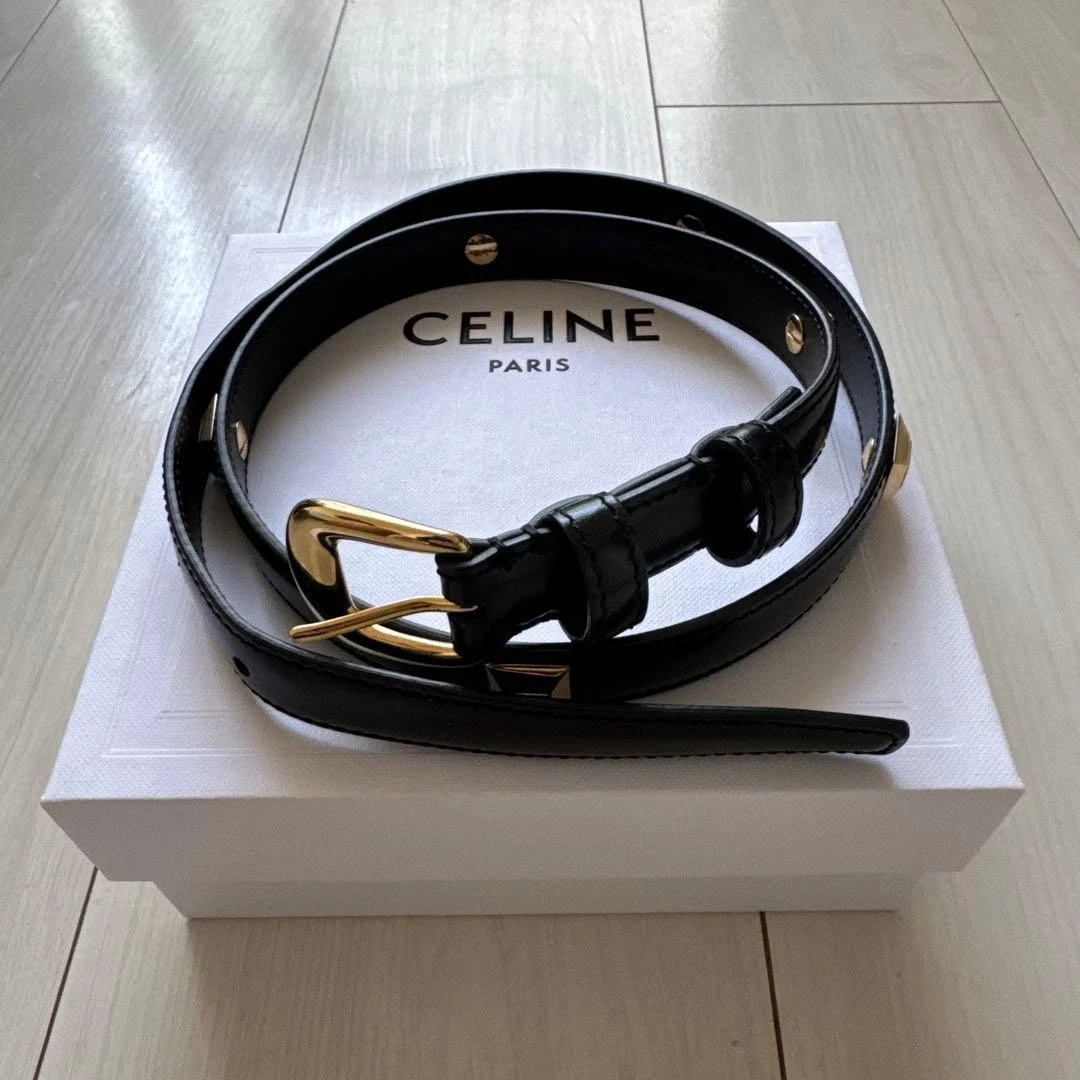 Black Leather CELINE Belts for Women for sale | eBay