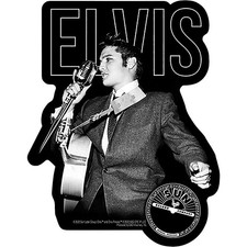 C D Visionary Elvis Presley Solo Live Vinyl Sticker