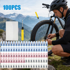 100pcs Tire Repair Rubber Nails Car Tyre Puncture Repair Screws W Screwdriver