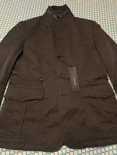 MANUEL RITZ IT 50 (US 40R) Field Jacket 2-in-1 Removable Liner Coat €350 NWT