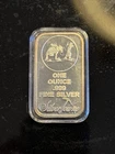 SilverTowne Prospector & Mule Bar 1 oz Troy oz .999 Fine Silver Bar Sealed New