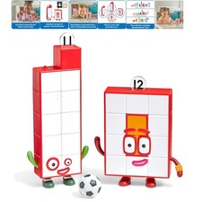 Numberblocks Friends Eleven and Twelve Figures, Numbers for Toddlers, Math To...