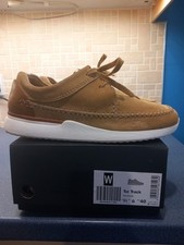 Clarks Tor Track Oak Suede Size 6.5 Used In Box Good Condition