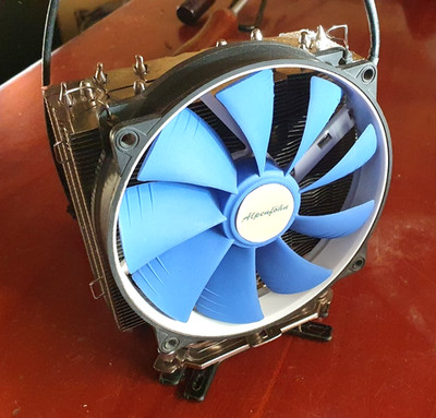 Alpenföhn Brocken  CPU-Kühler - Tower-Kühler für PC - Blau/Silber - Top Zustand