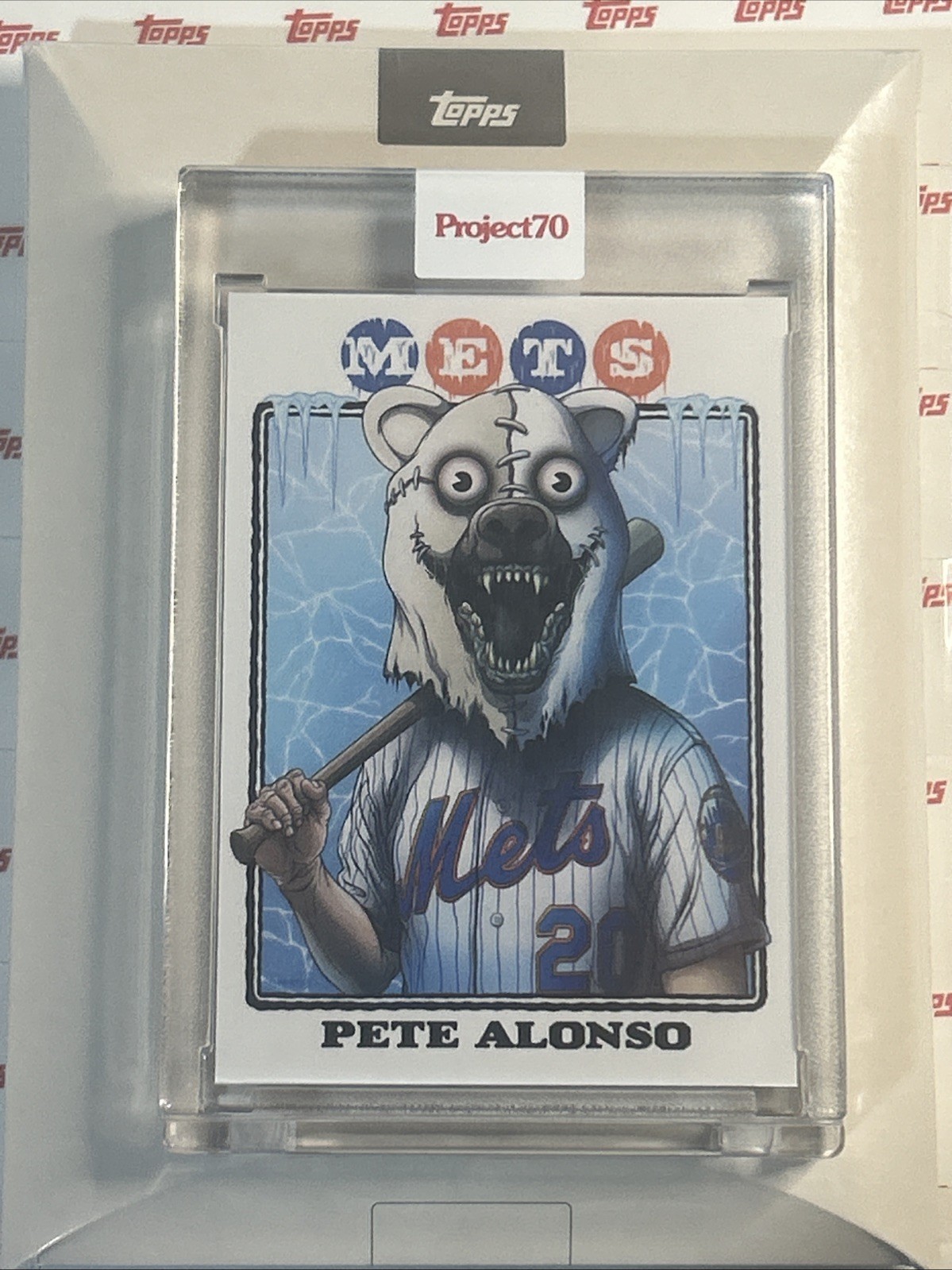 2021 Topps Project 70 Pete Alonso #355 ~ created by Alex Pardee