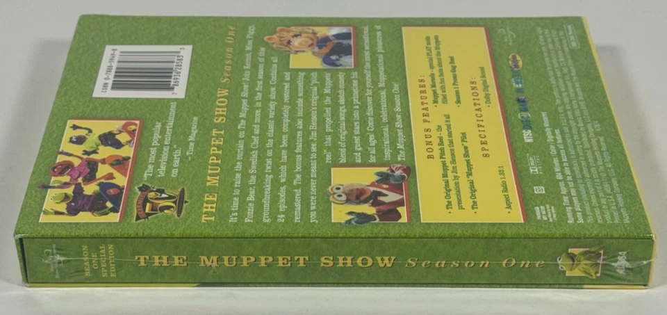 The Muppet Show Season 1 (DVD, 2005, 4-Disc Set, Special Edition) NEW SEALED - Image 3 of 4