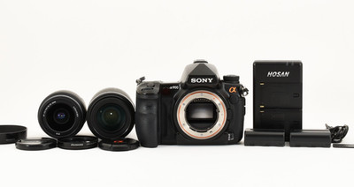 US 1 Jahr Garantie 2 Objektiv-Set Sony Alpha A900 α900 Digitalkamera 18-55...