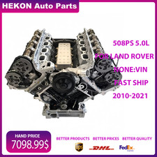 AJ133 508PS 5.0L Long Block Engine Assembly For 10-21 Land Rover Jaguar XF XJ