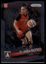 2025 Panini Prizm WNBA #61 Te-Hina Paopao Signed Card Auto IP