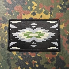 BLACK CANYON SYSTEMS SWMK Southwest Woven Patch Hook/Loop BCS FOG SupDef WRMFZY