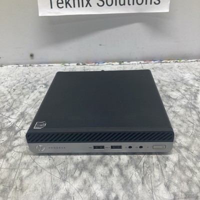 HP ProDesk 405 G4 DM Ryzen 5 Pro 2400GE 3.2GHz no RAM NO SSD NO OS Boot to BIOS