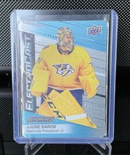 Juuse Saros ElectroCast 2023-2024 Engrained Upper Deck #EC-40