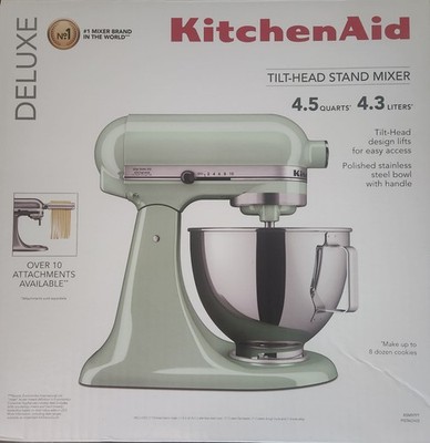 KitchenAid Deluxe 4.5 Quart Tilt-Head Stand Mixer Pistachio SHIPS FREE