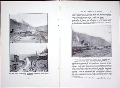 VIRGINIA AND KENTUCKY; THE BIG STONE GAP COAL FIELD. AN ORIGINAL ARTICLE FROM TH