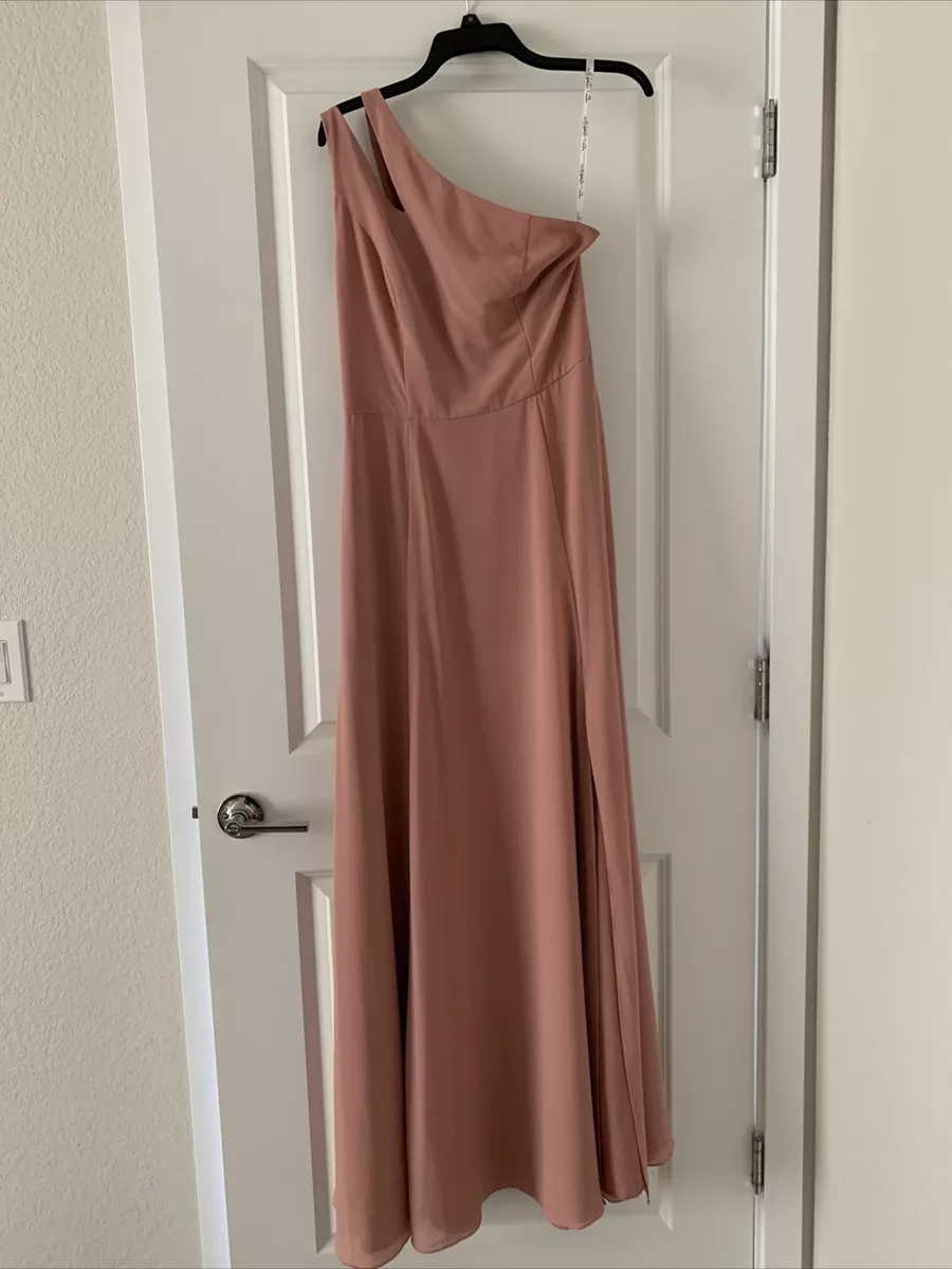 Desert coral deals bridesmaid dresses