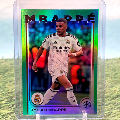 2024-25 Topps UEFA Club Competitions Real Madrid Kylian Mbappe