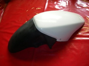 SCHUTZBLECH VORN WEISS parafango garde boue mudguard BMW F650 Typ 169