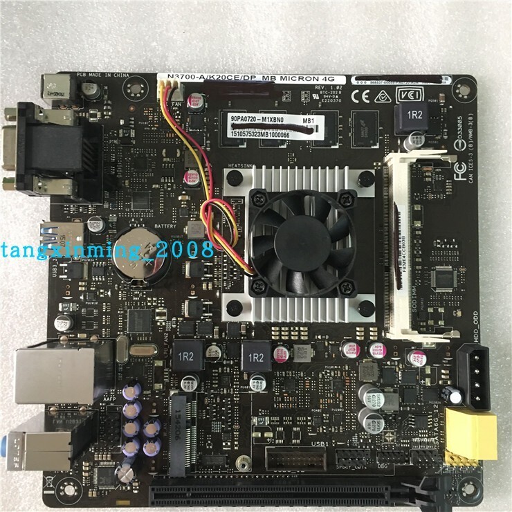 ASUS N3700-A/K20CE/DP_MB MICRON 4G Motherboard DDR3 SATA HDMI Mini