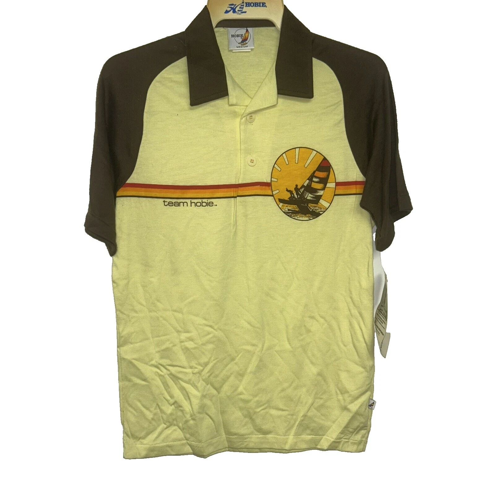 Polo, Rugby Multi-Color 1980s Vintage Casual Shirts for Men