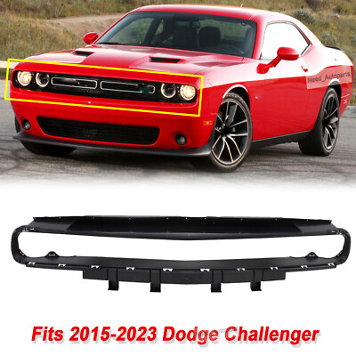 Grille Reinforcement For 2015-2022 Dodge Challenger Textured Black 68258750AC