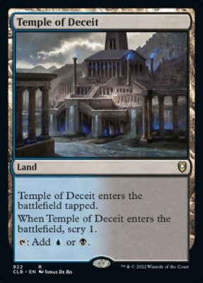 MTG Baldur's Gate R Temple of Deceit #922