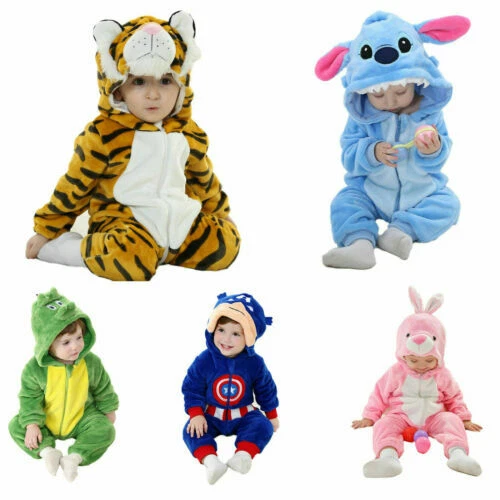 Personajes de dibujos animados Franela Disfraz Traje Completo