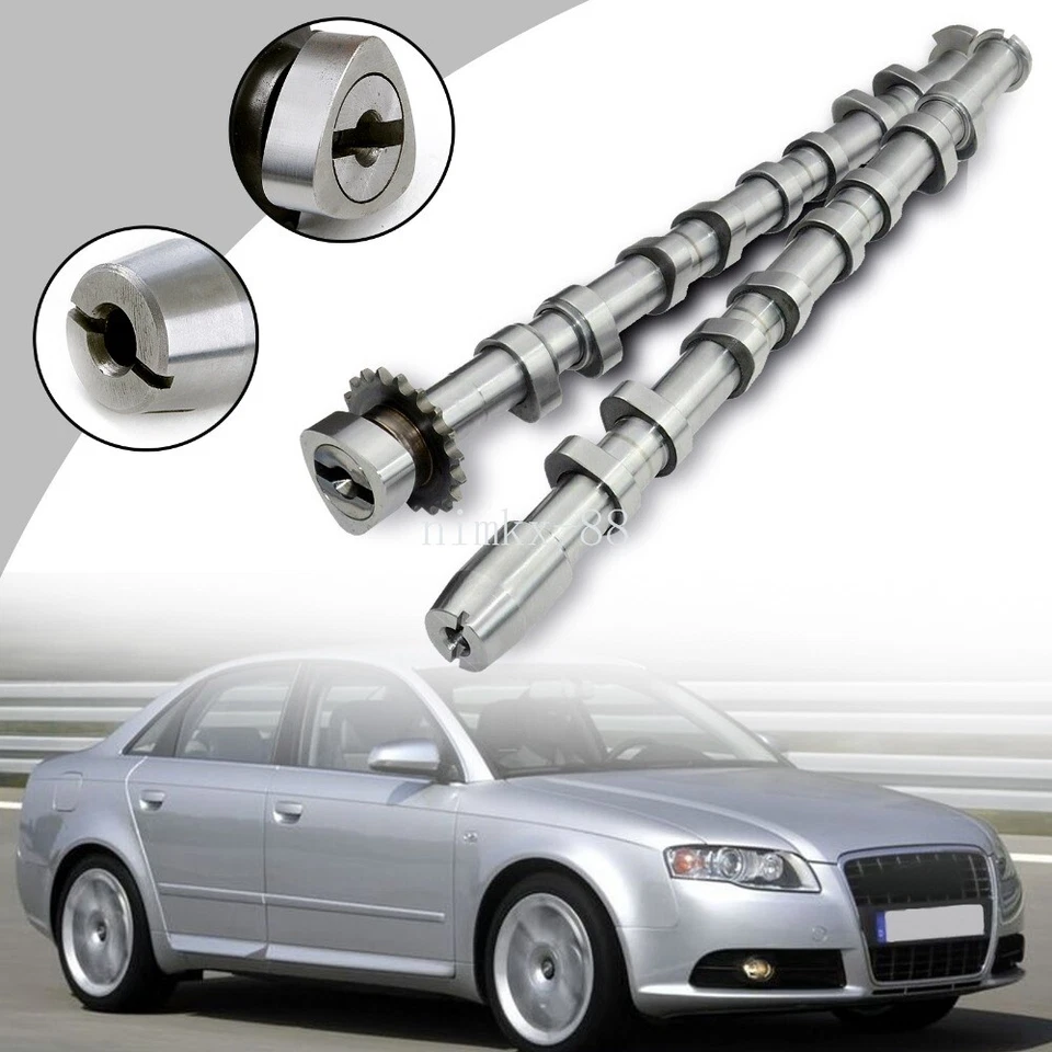 Árboles de levas de entrada y escape para AUDI VW SEAT 2.0 FSI TFSI AXX BPY BWA 06F109101B102 Foto 3 de 4
