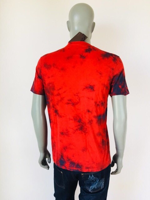 New Authentic Louis Vuitton Men's Clothing Peace Tie-Dye T-Shirt XS #611 | eBay
