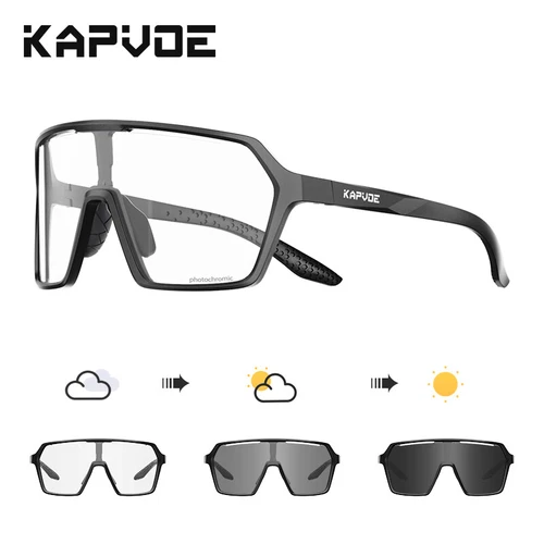 Photochromic Glasses Men Sports Cycling Sunglasses Women MTB Driving Goggles