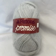 Patons Promise Fluffy 50g Made in Great Britain Gray New