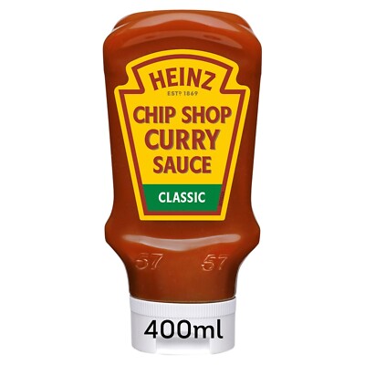 Heinz Chip Shop Currysauce Classic 400ml 2er Pack