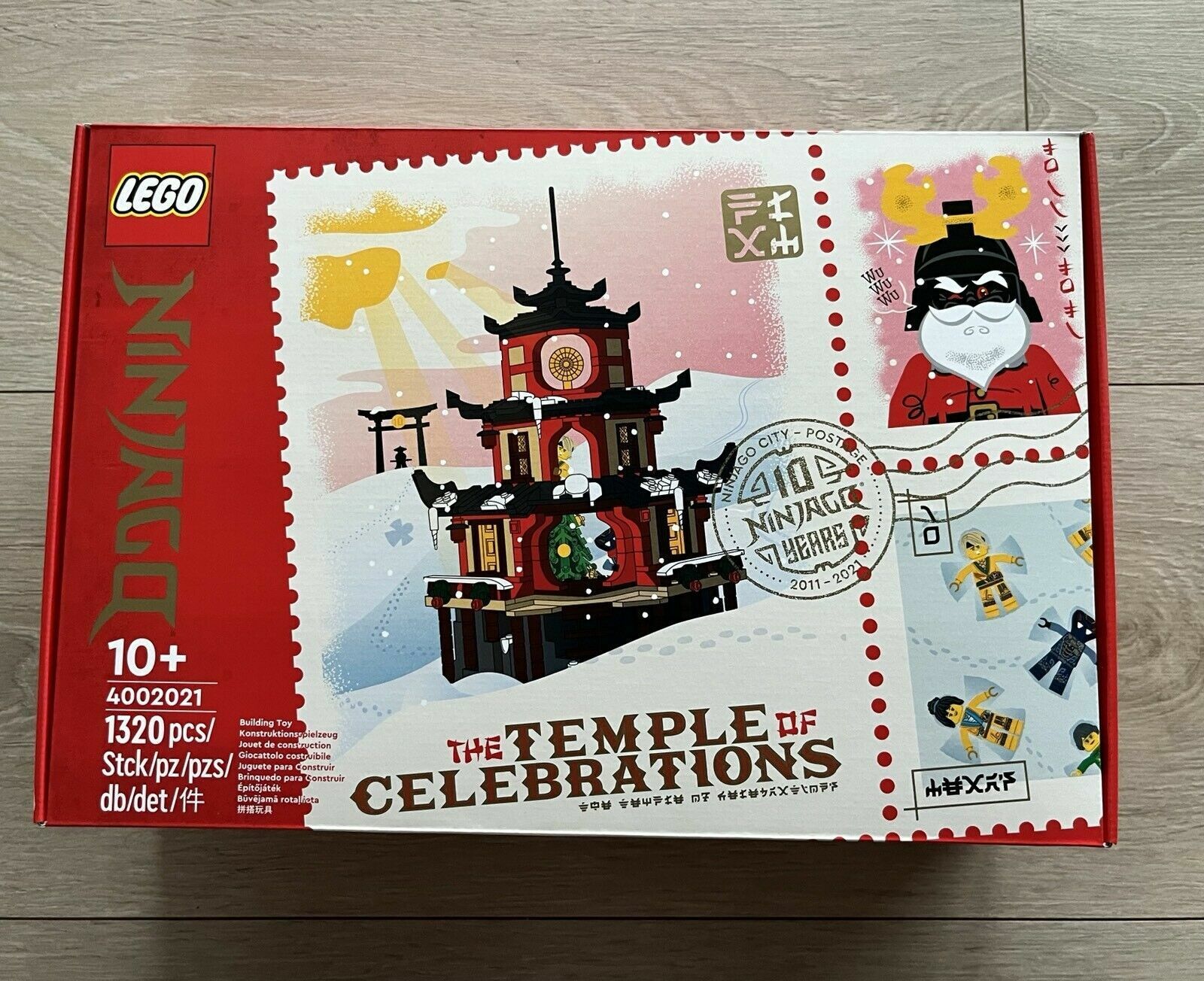 Oversigt Modstander elektropositive LEGO 4002021 Ninjago Temple of Celebrations | eBay