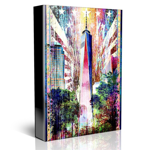 Freedom Tower Art , New York Canvas, NYC Art, New York City, Big Apple - 第 5/10 張圖片
