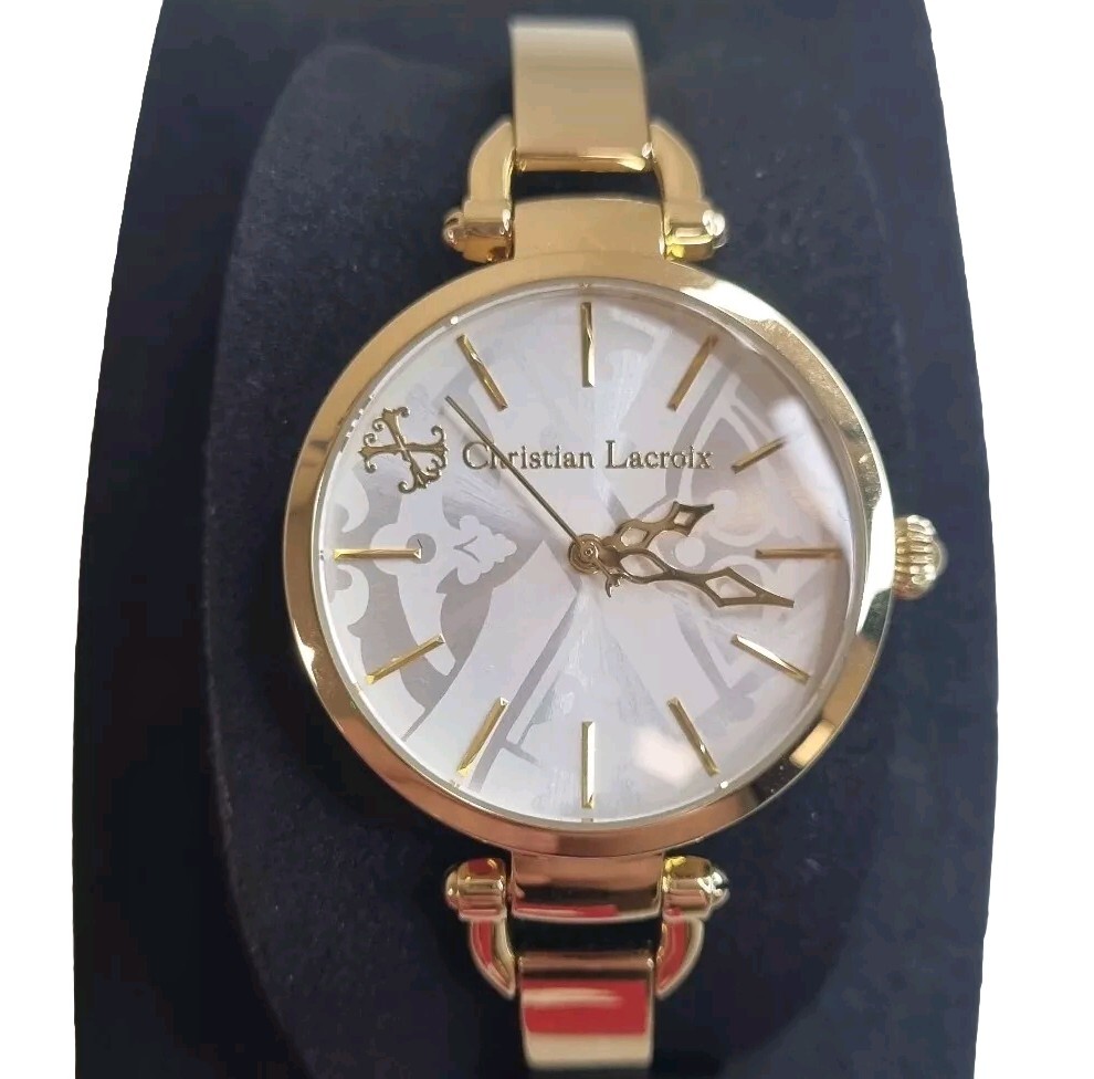 Christian Lacroix Gold Ladies Elegant Bracelet Watch N  display picture 3