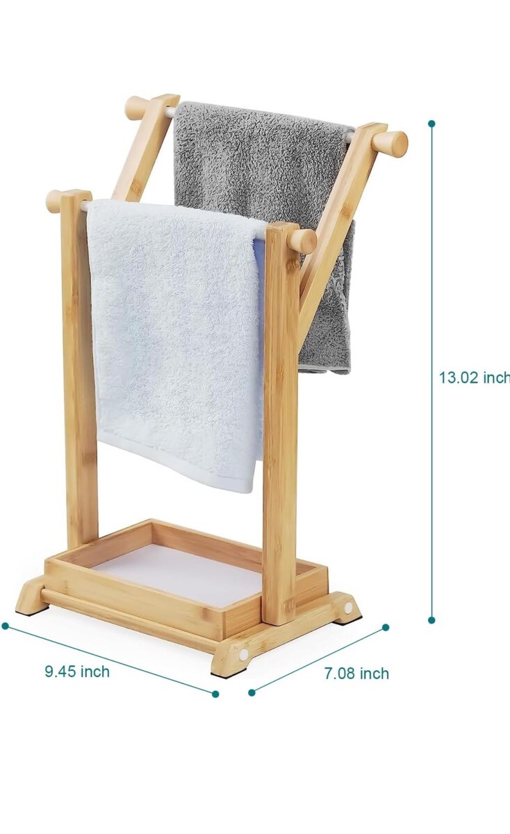 Chemailon Hand Towel Holder Stand for Countertops