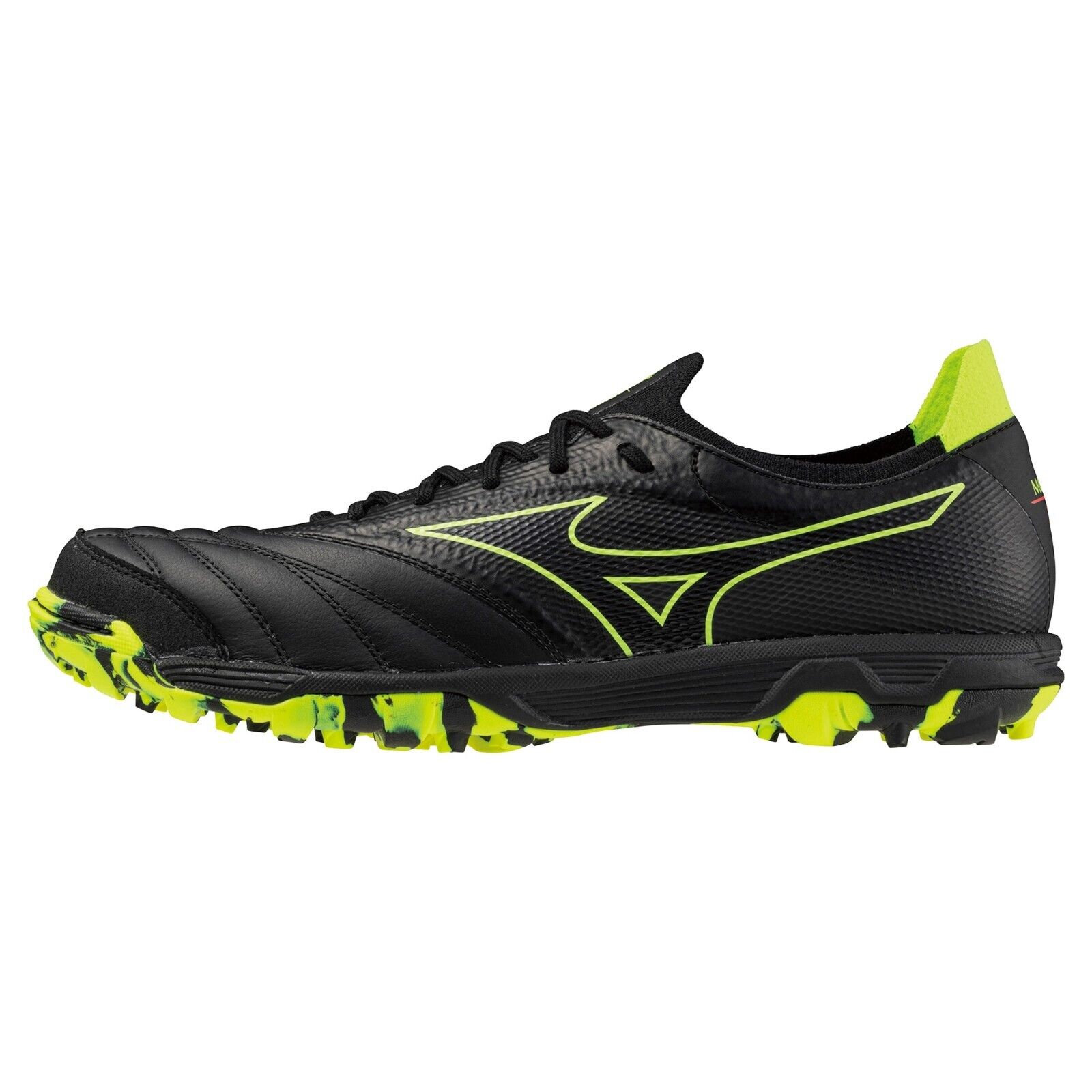 MIZUNO Morelia Neo SALA β JAPAN TF Q1GB2490 45 Black Safety Yellow Futsal  Shoes