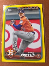 2024 Topps Series 1 - Ryan Pressly #331 Yellow