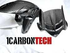 2019-2020-21-22-2023-24-25 KAWASAKI ZX-6R ZX-636 REAL CARBON FIBER FENDER KIT
