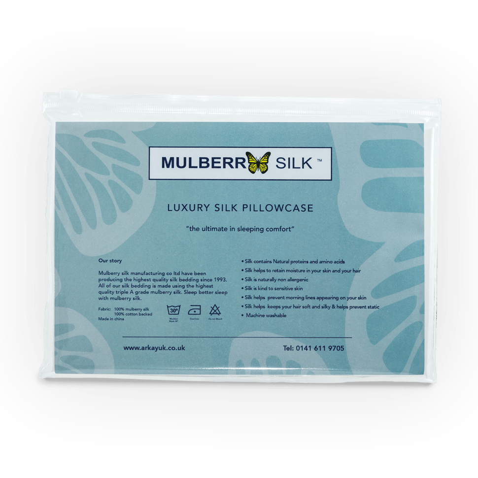 mulberry silk pillowcase in cream eBay