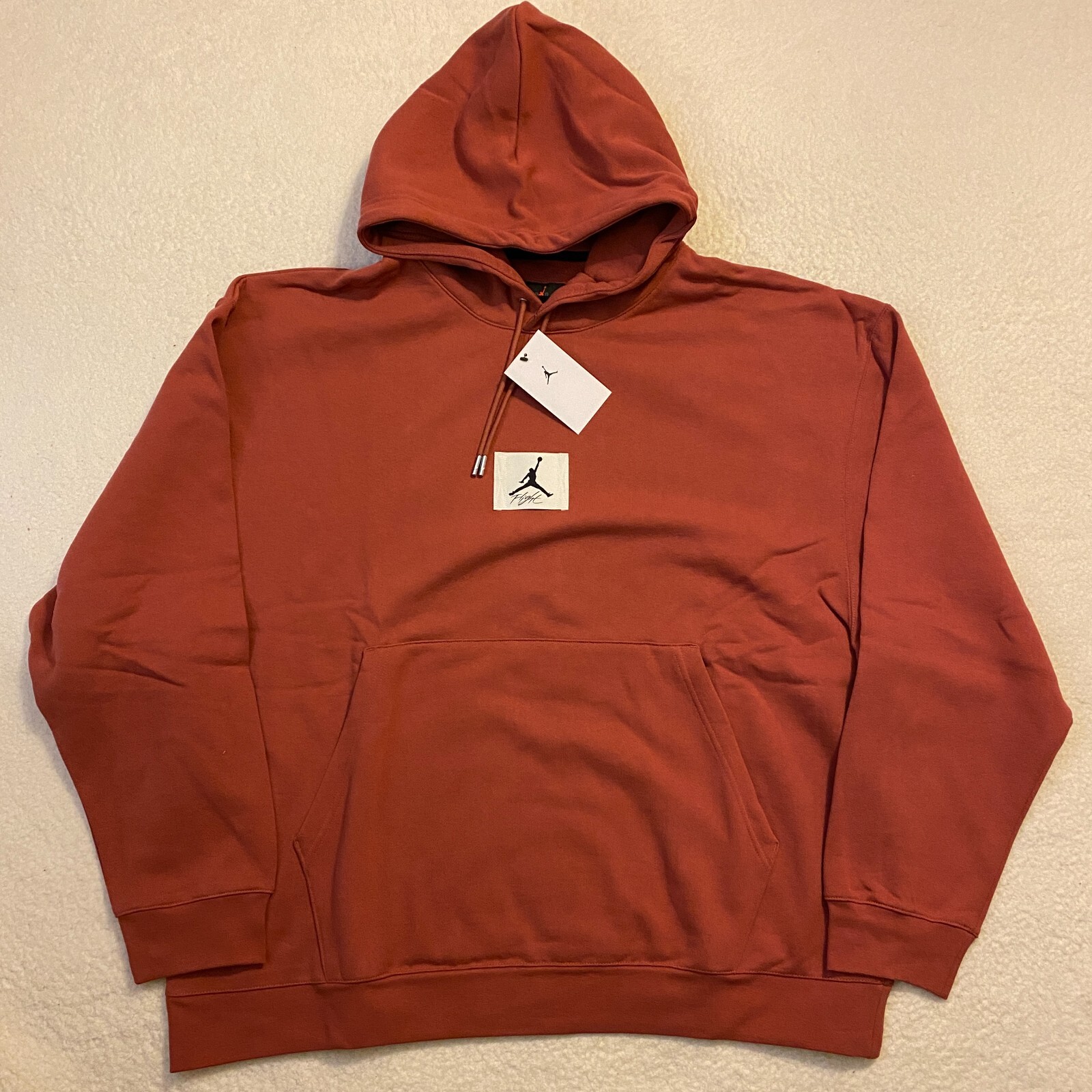 Jordan Essentials Statement Fleece Hoodie Menu0026#039;s Sz 3XL Canyon Rust |  eBay