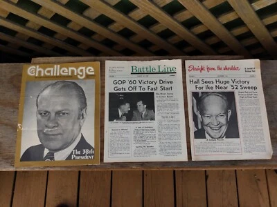 Vintage Republican Publications, 1956, 1960,1974 - Photo 1/4