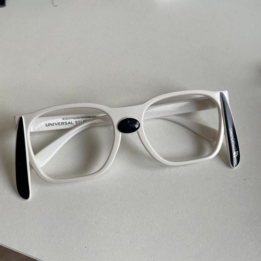 Japan Anime Snoopy PEANUTS Glasses with dog ears Hard to get Fashionable ver.2