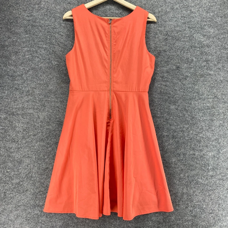 Ya Los Angeles платье женщин L большой розовый геометрический крючком оболочка Midi молнии - Изображение 2 из 4