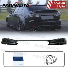 For 06-13 Lexus Is250 Is350 Isf Sedan Led Tail Lights W Trunk Bar Light Smoked For 06-13 Lexus Is250 Is350 Isf Sedan Led Tail Lights W Trunk Bar Light Smoked