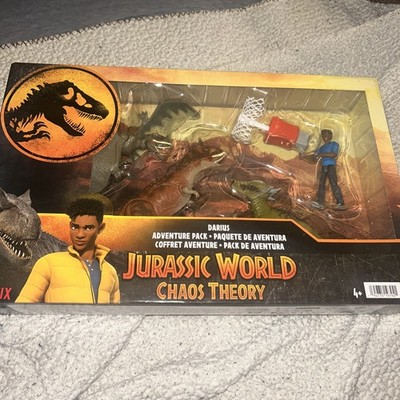 Jurassic World Chaos Theory Darius Adventure Pack Camp Cretaceous Mattel NEW