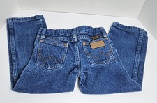 Jeans vaqueros western vintage para niños Wrangler talla 4 regular